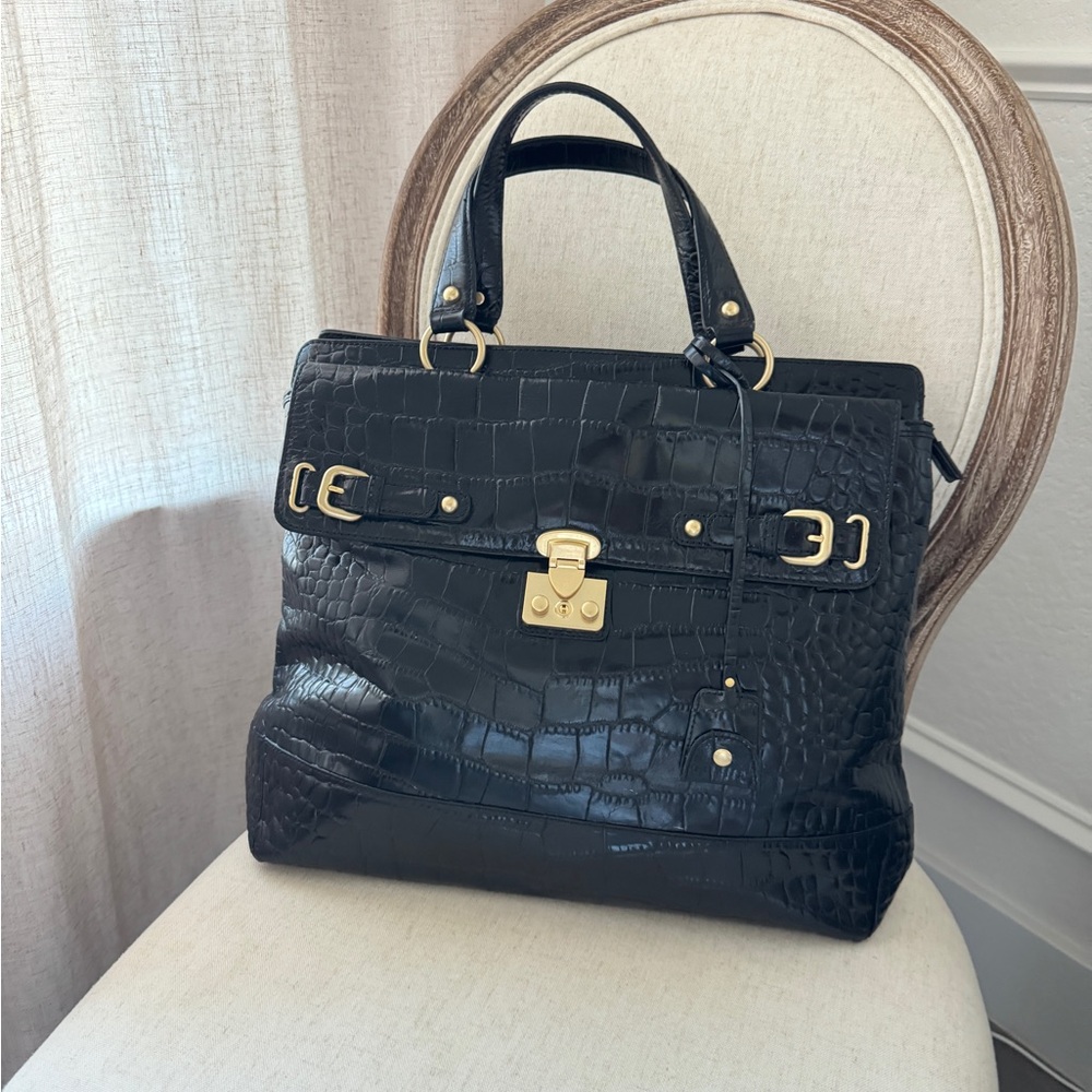 100% leather bag from Talbots